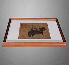 揭阳书画装裱配框服务案例